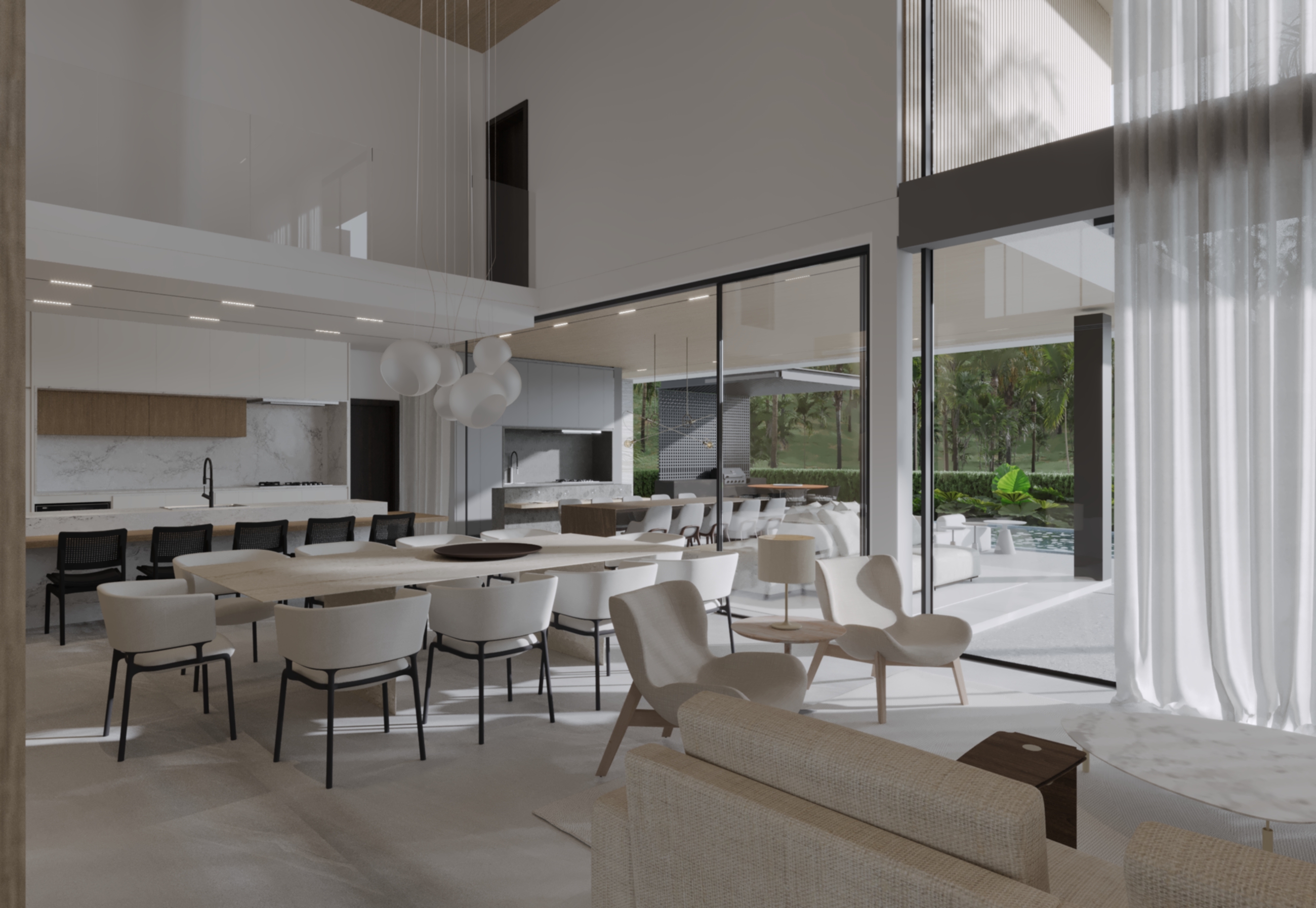 casas vacacionales y villas - VILLA LUXURY RESIDENCIAS DEL PARQUE 60 5