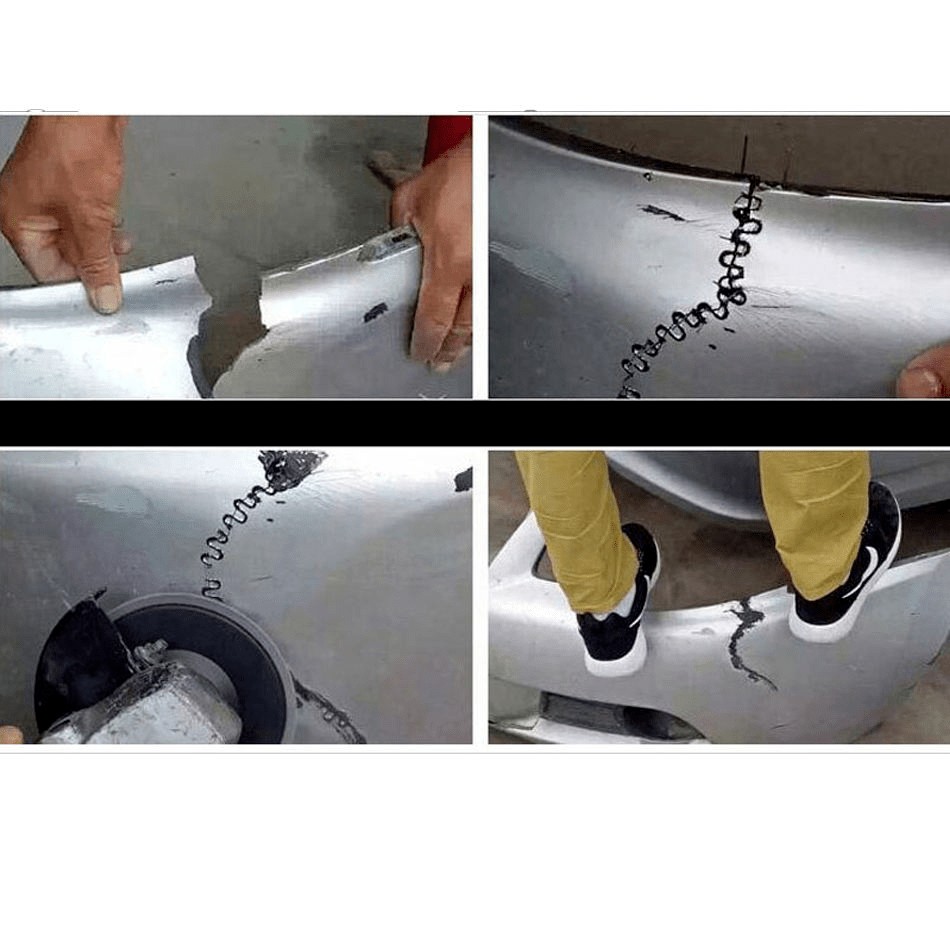 equipos profesionales - Soldador sellador para plasticos grapadora soldadura reparacion desabollador 2