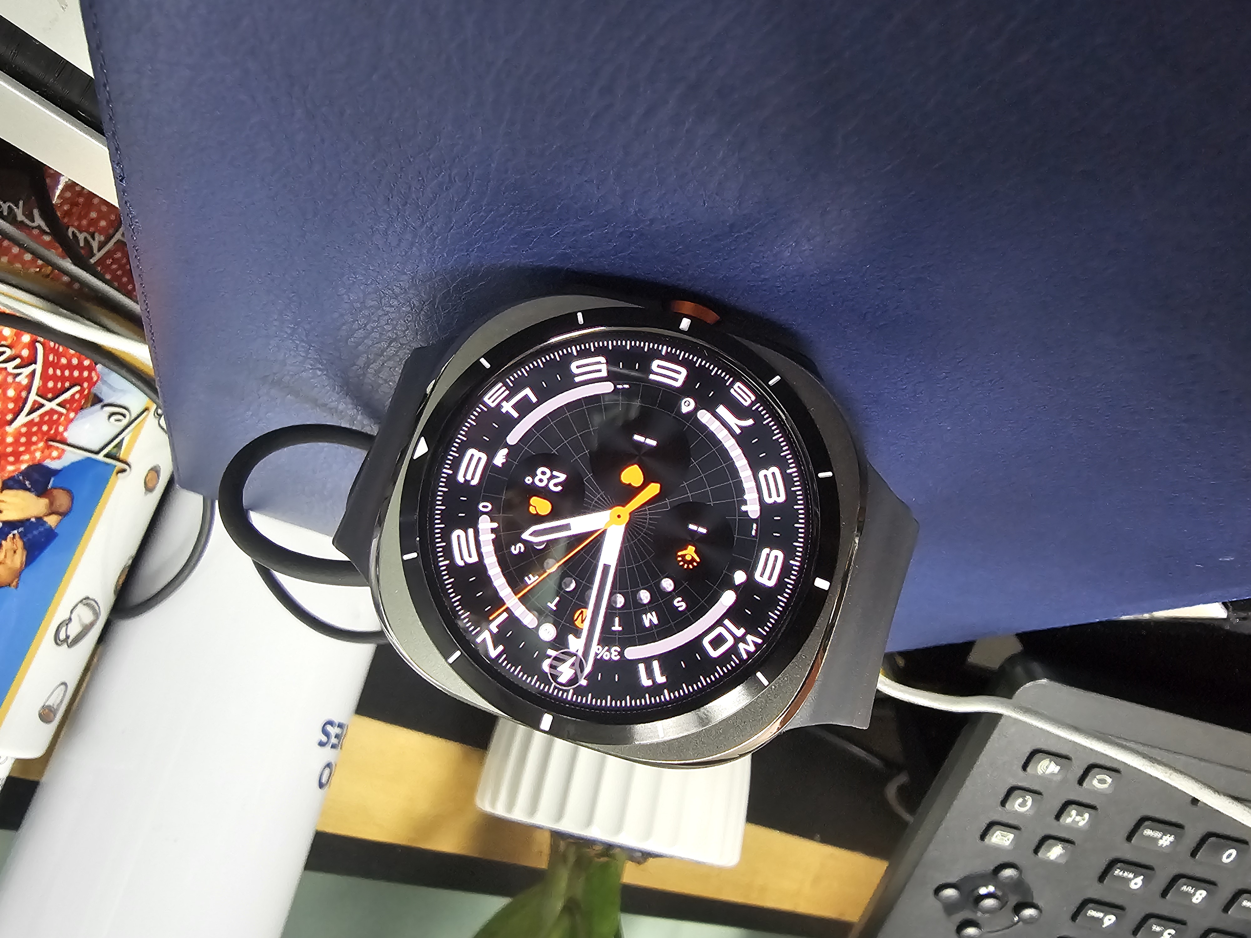 otros electronicos - SAMSUNG GALAXY WATCH ULTRA 47MM Usado como Nuevo. RD$ 17,500🔋⌚ 5