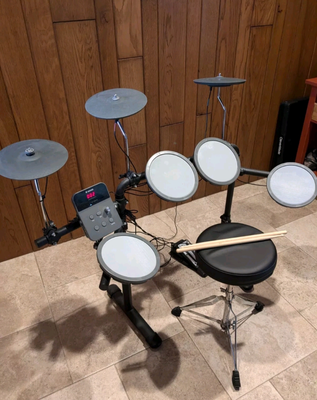 instrumentos musicales - Batería eléctrica disponible  0