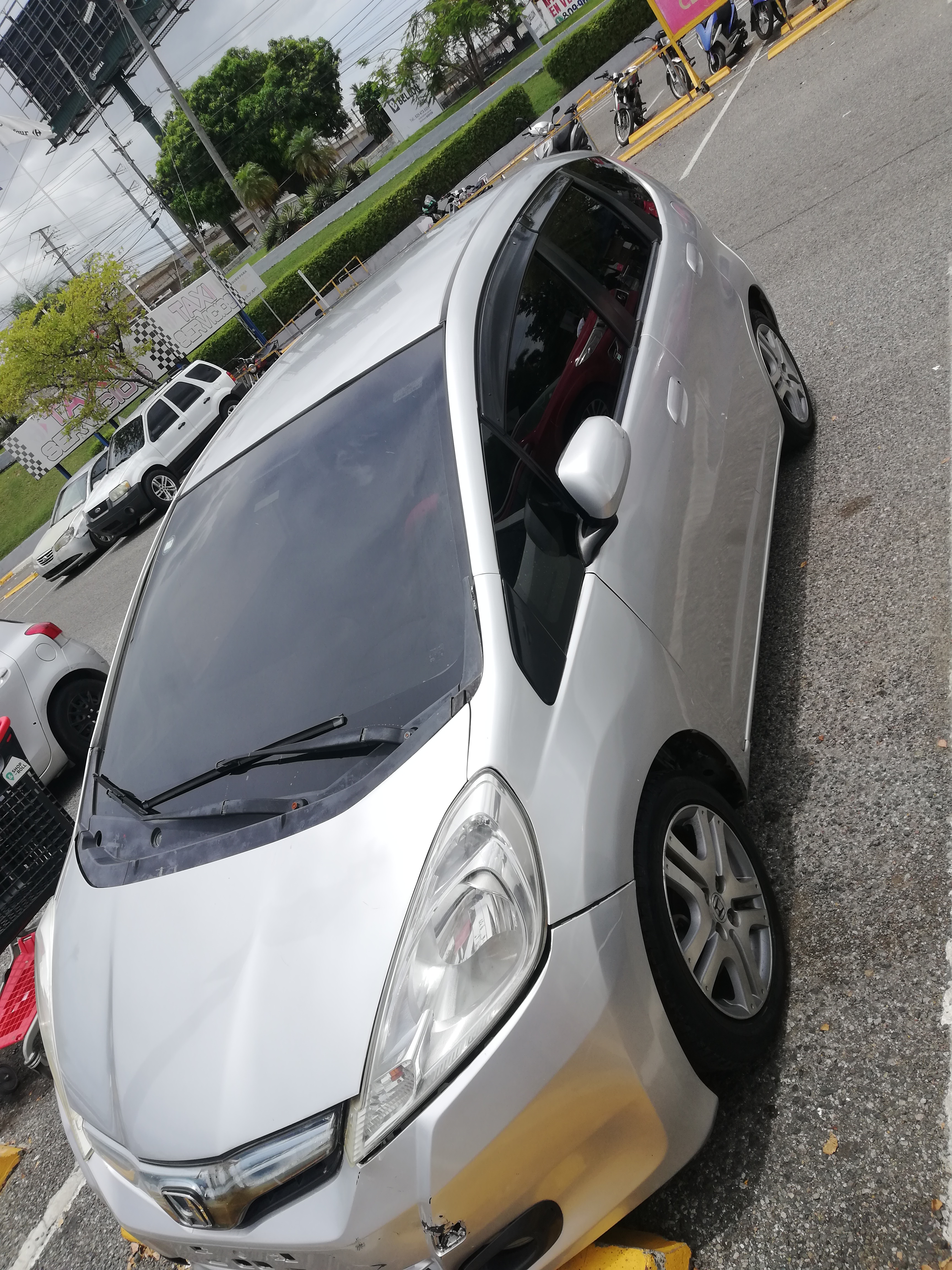 carros - Honda Fit Plateado 2011 2