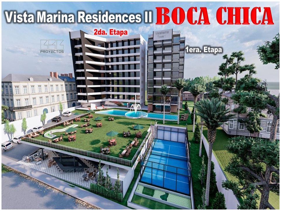 apartamentos - PROYECTO APTOS FRENTE AL MAR en BOCA CHICA, a Paso 3