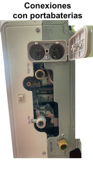 electrodomesticos - CALENTADOR DE AGUA A GAS CON ACCESORIOS DE INSTALACION 2