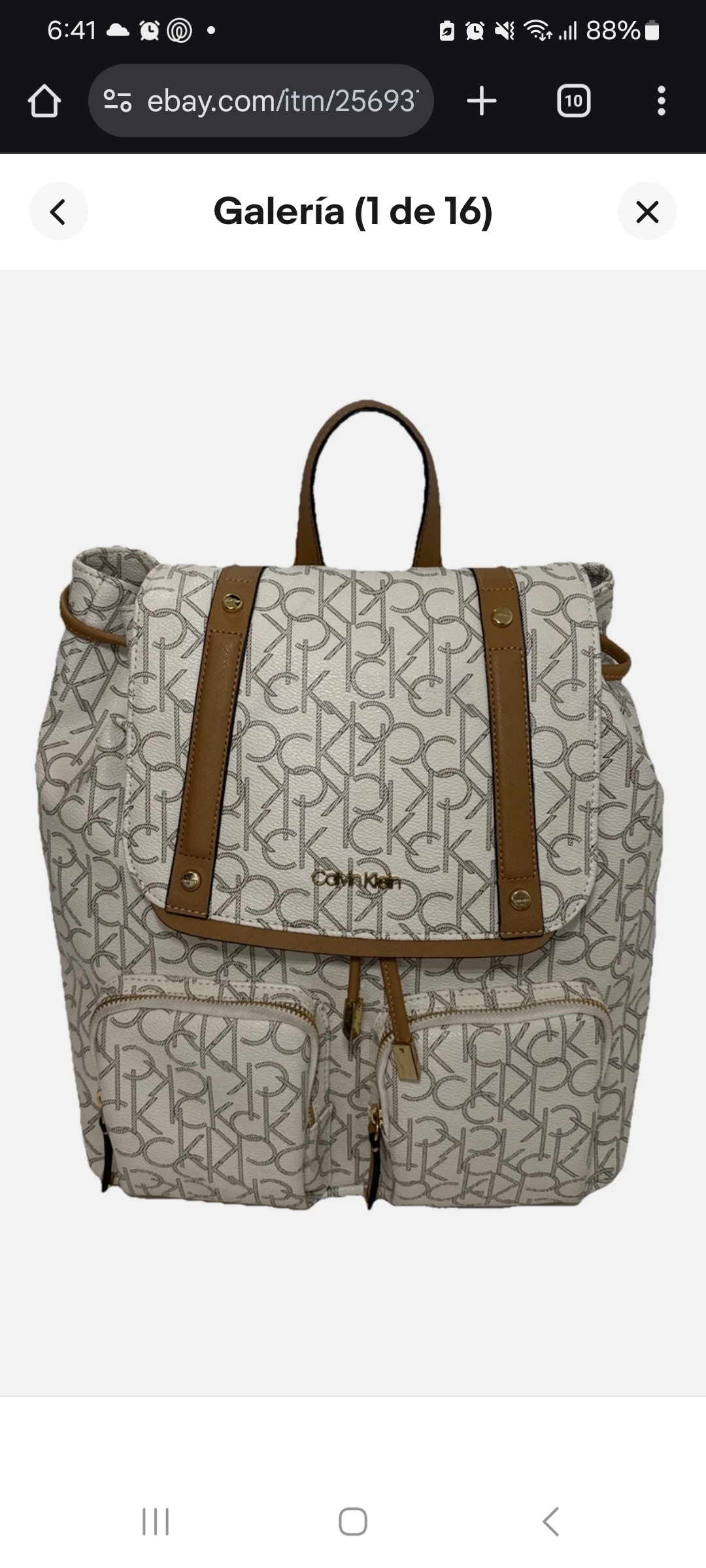 carteras y maletas - Mochila Calvin Klein Hudson Cargo Signature