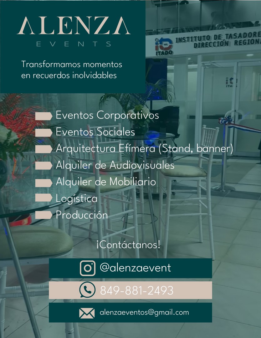 servicios profesionales - Eventos Sociales y Corporativos 1