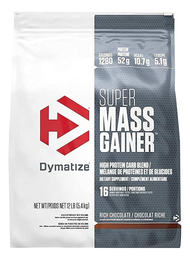 Salud y Equipamiento Médico - Mass Gainer Chocolate 12 Lb Dym