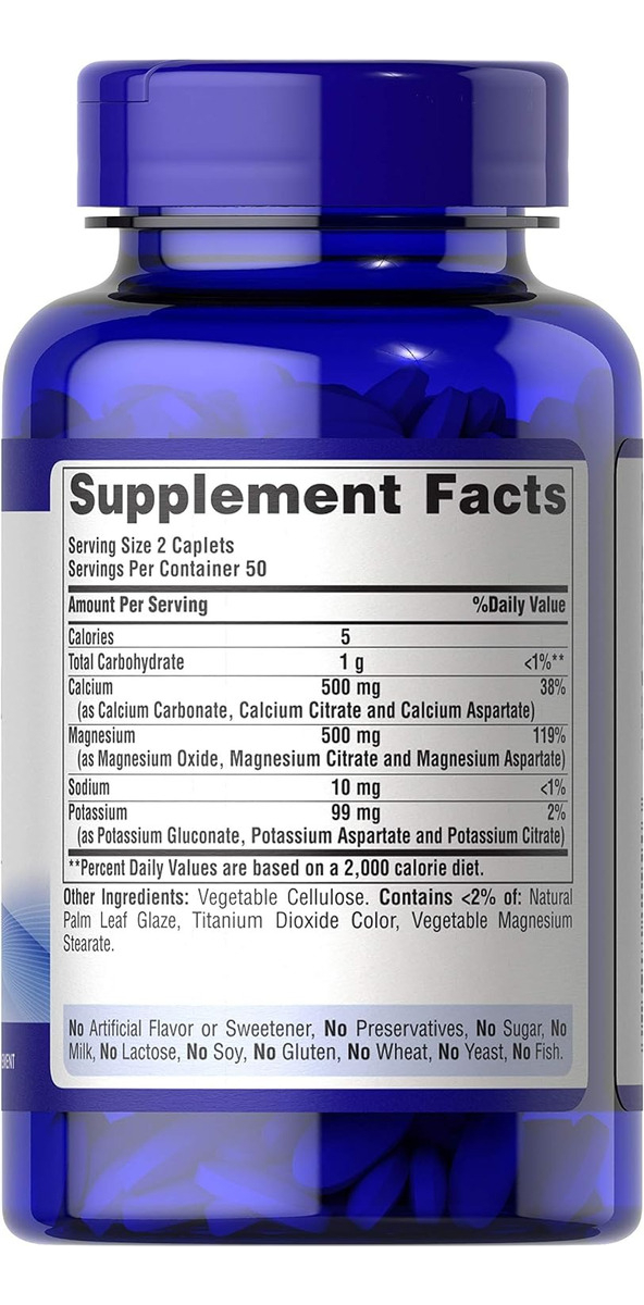 Salud y Equipamiento Médico - Puritan's Pride Calcium Magnesium And Potassium 1