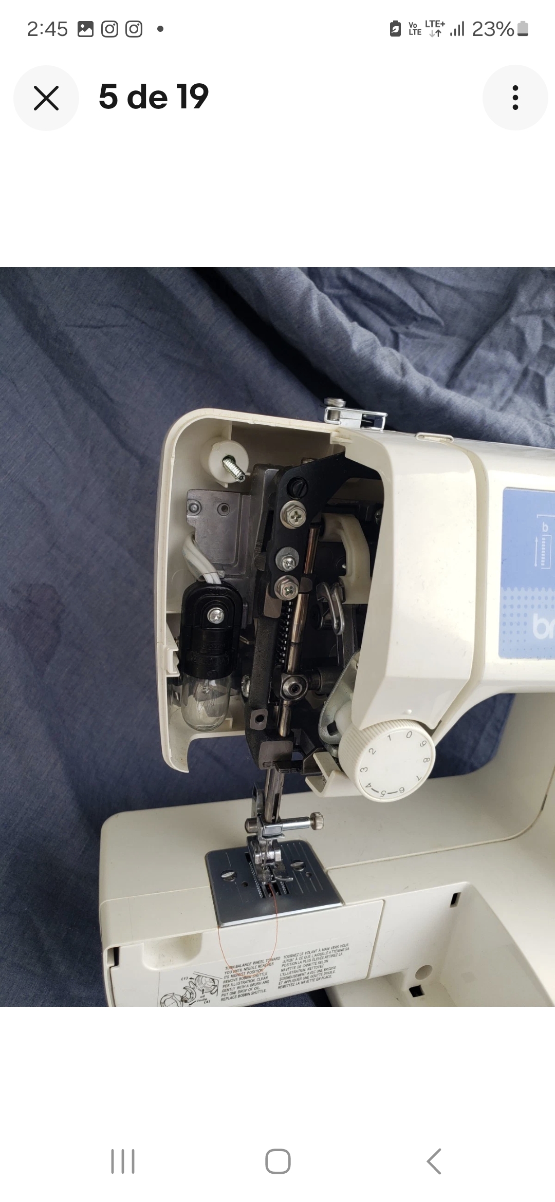 electrodomesticos - Maquina Brother LS-2125i 1
