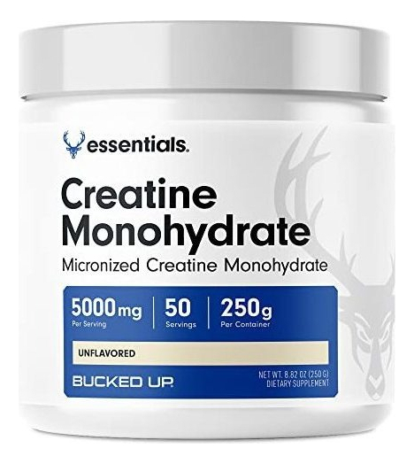 Salud y Equipamiento Médico - Bucked Up Monohidrato De Creatina 250 Gramos En Polvo