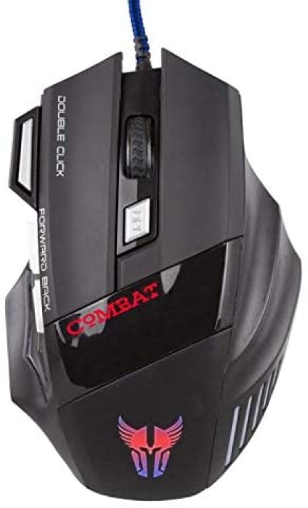 computadoras y laptops - MOUSE ARGOM USB GAMING COMBAT BLACK PARA JUGADORES CON PODER 0