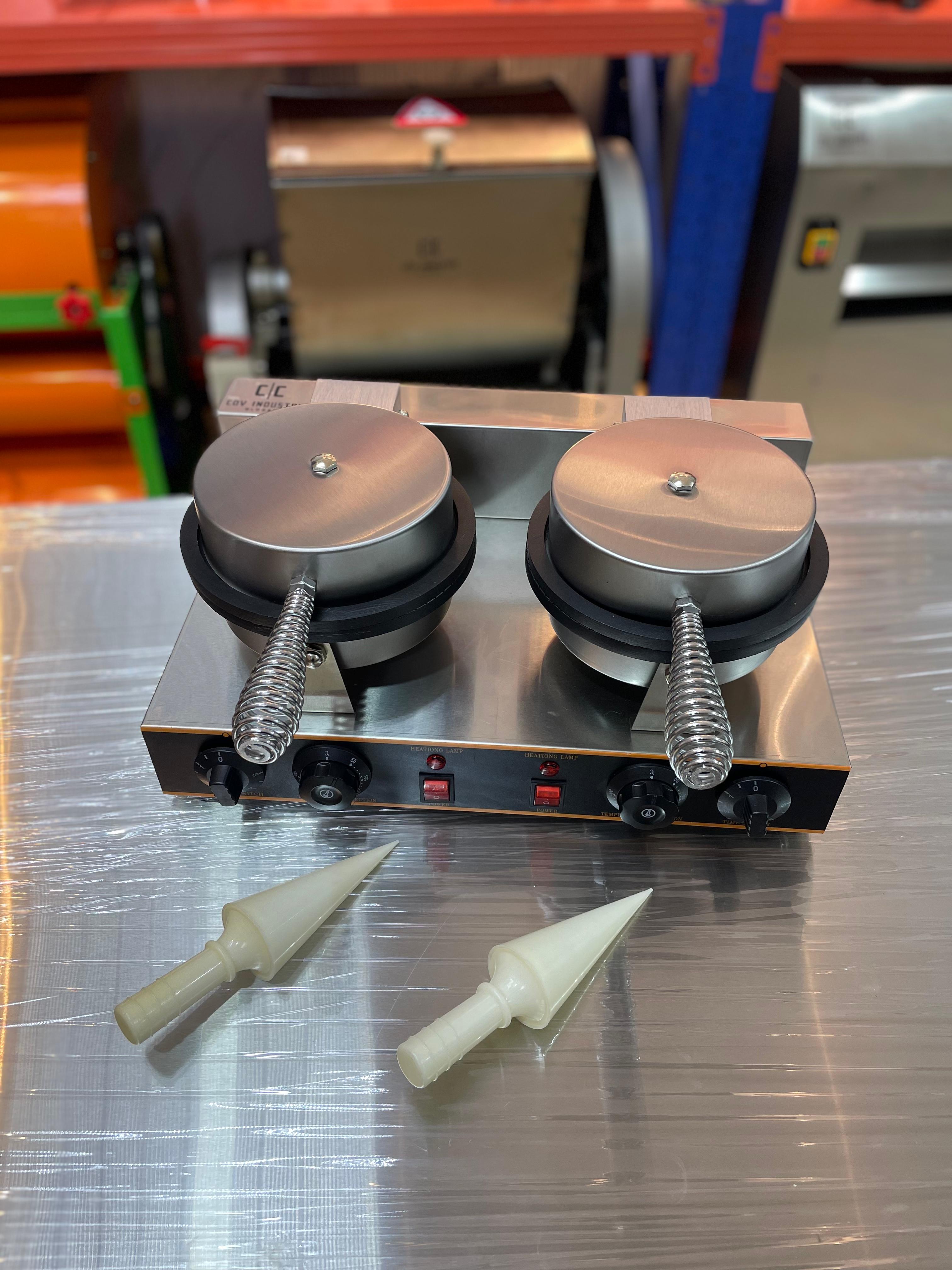 equipos profesionales - Maquina para hacer conos de helados gofres 4