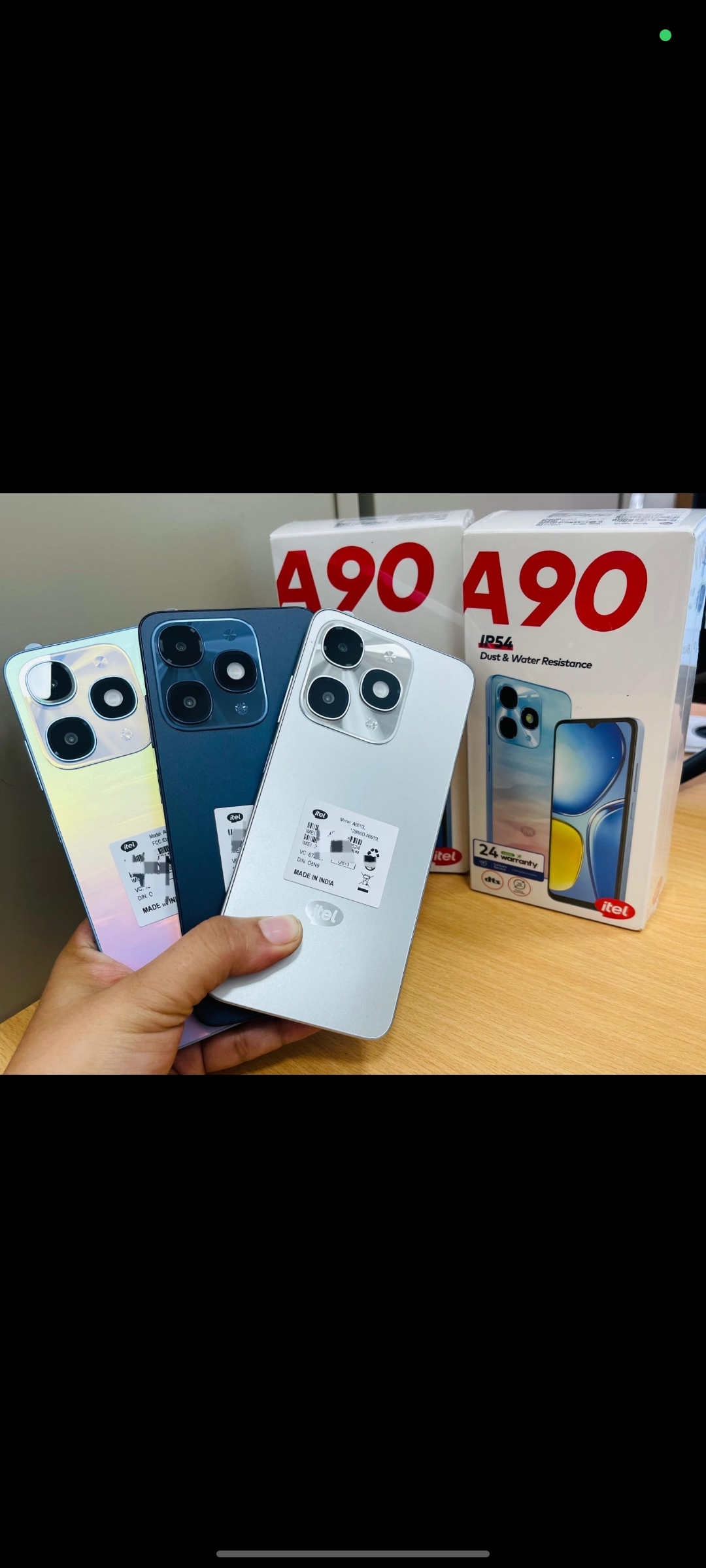 celulares y tabletas - Itel A90 de 256gb de almacenamiento y 12gb de ram (4+8)
 5