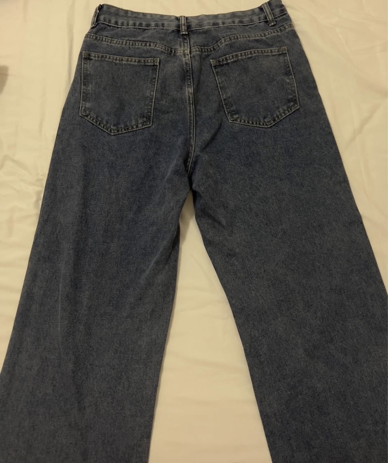 ropa para mujer - Jeans rectos con brillos DAZY SHEIN – Talla L – NUEVOS 3
