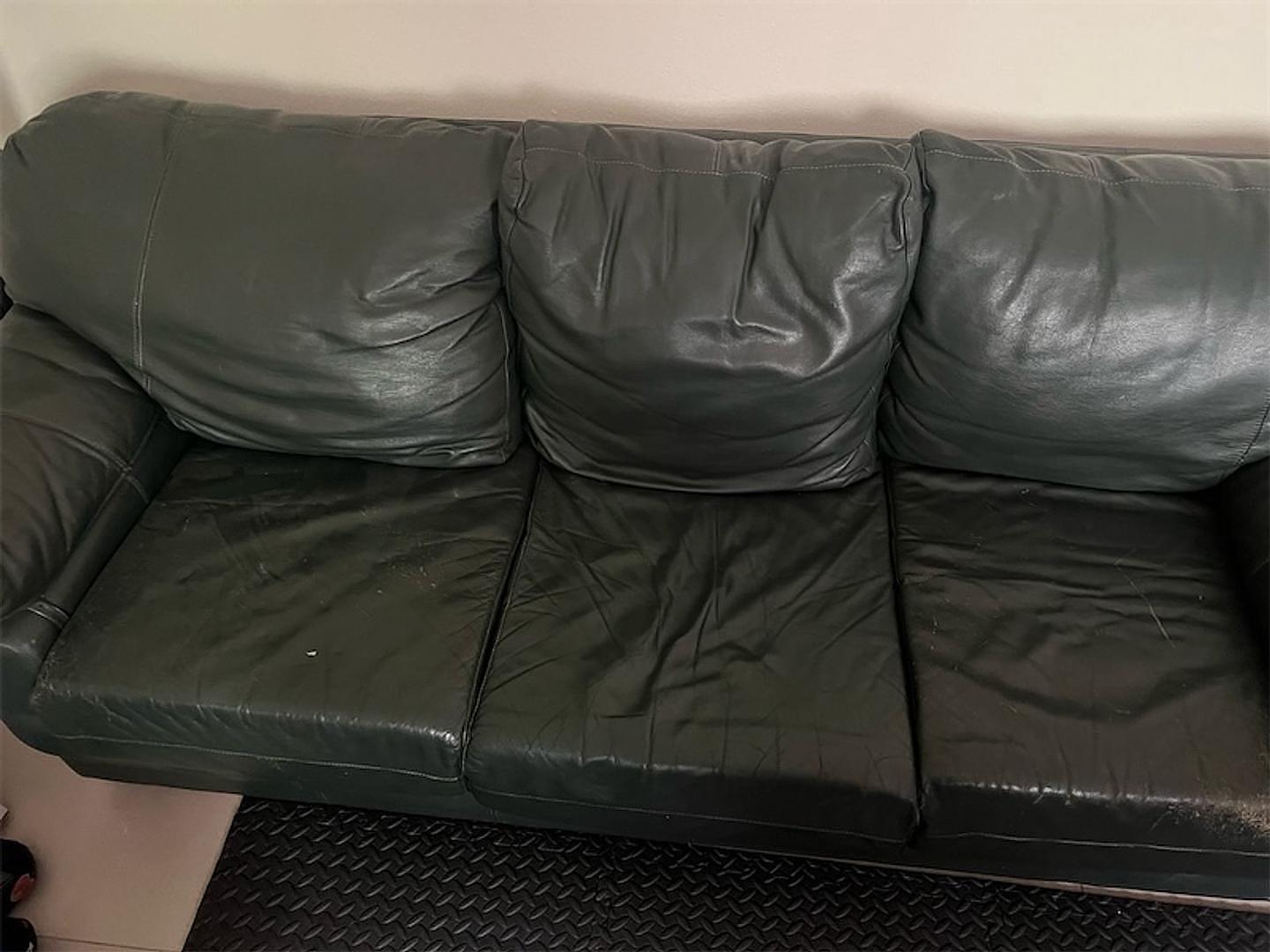 muebles y colchones - Muebles en piel real  0