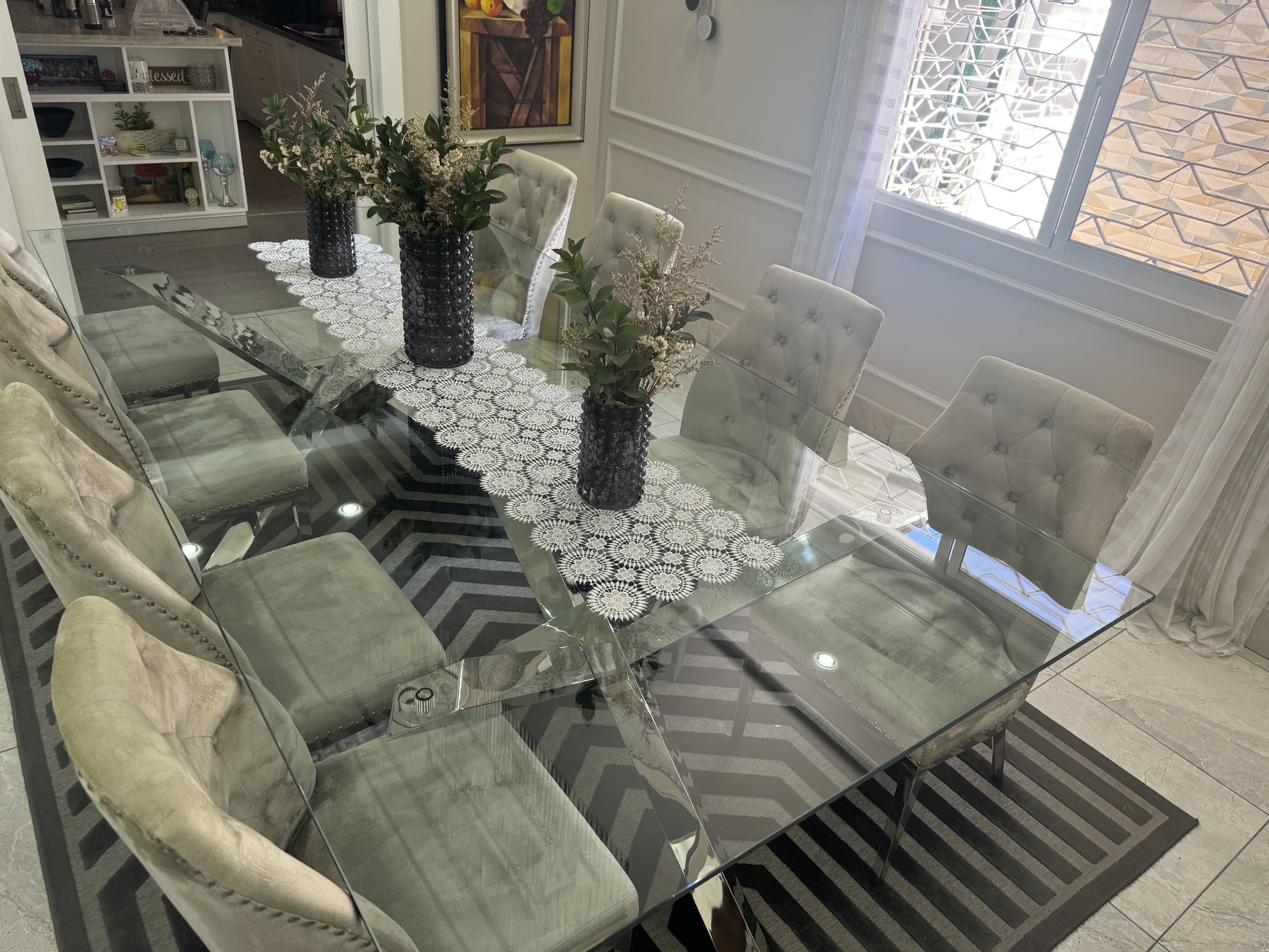 muebles y colchones - Comedor de lujo 8 sillas, sólo por esta semana RD$ 60,000.00