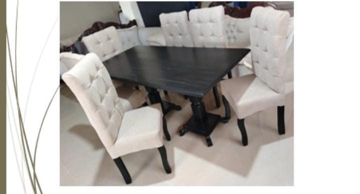 muebles y colchones - Comedor de 6 disponible para venta 