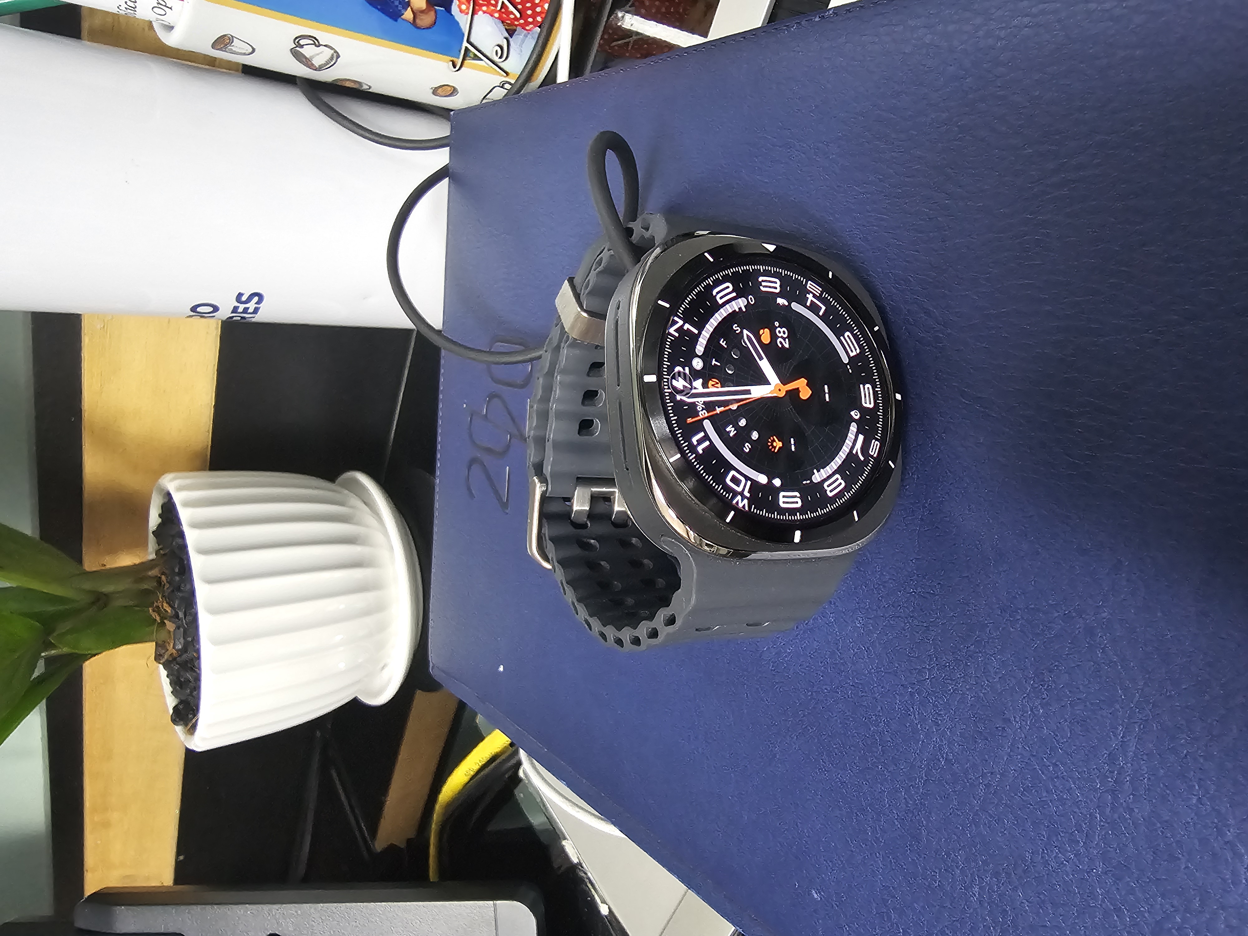 otros electronicos - SAMSUNG GALAXY WATCH ULTRA 47MM Usado como Nuevo. RD$ 17,500🔋⌚ 6