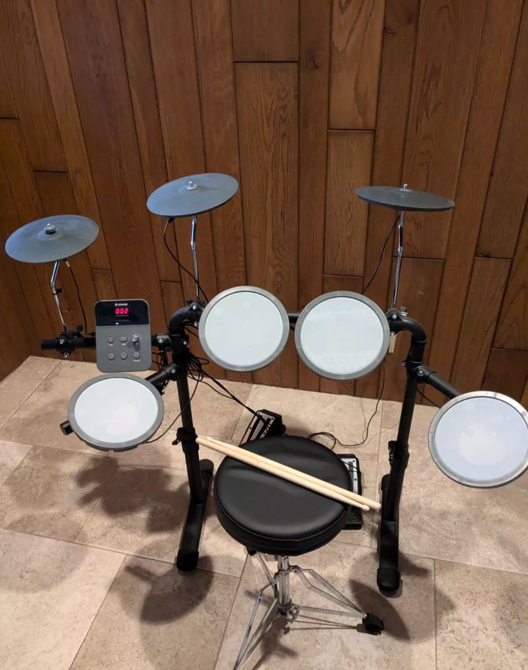 instrumentos musicales - Batería eléctrica disponible  1