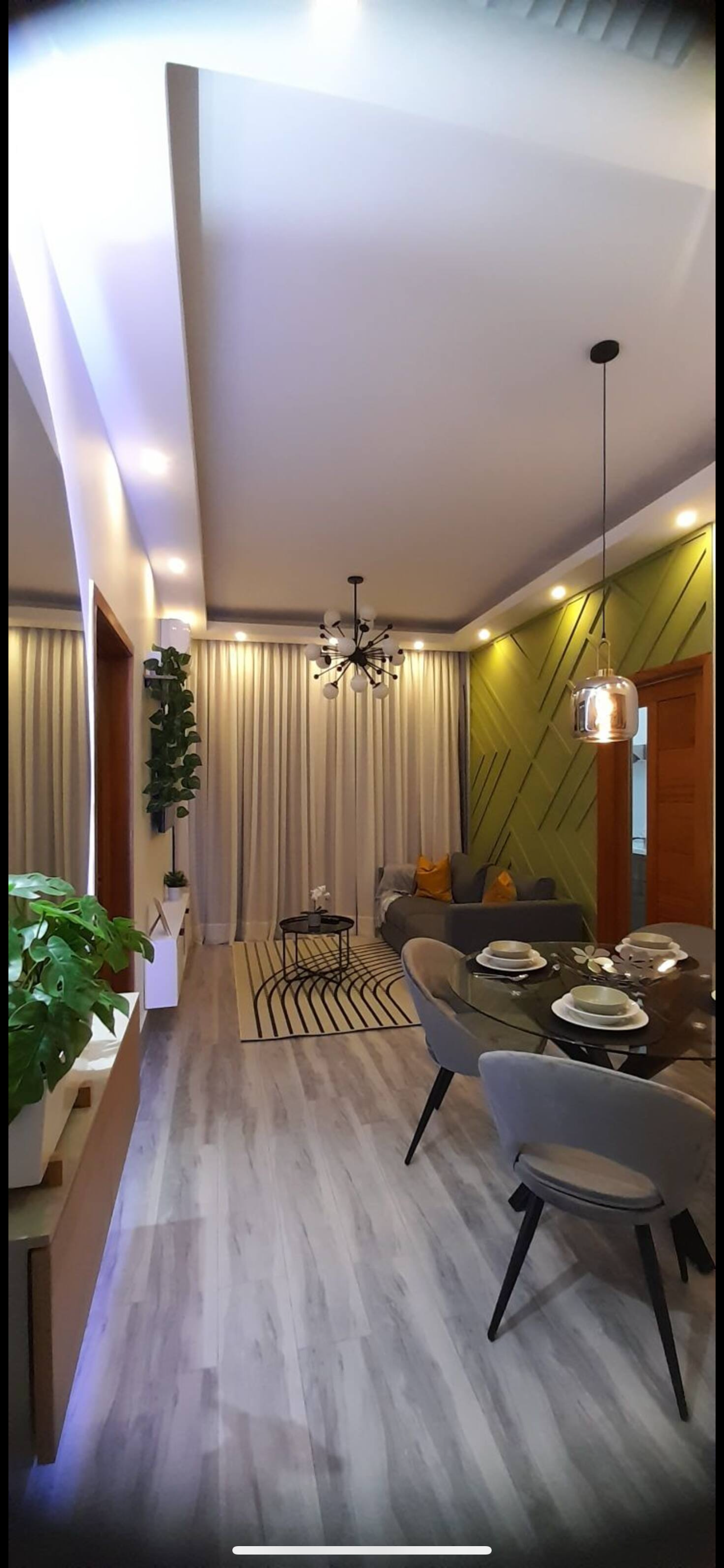 apartamentos - piantini amueblado hermoso apartamento en alquiler 1