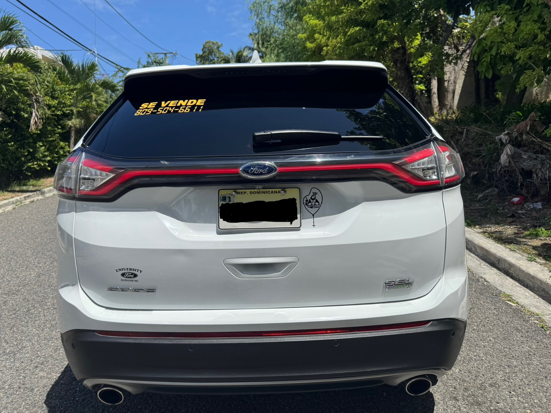 jeepetas y camionetas - FORD EDGE 2016 SEL  2