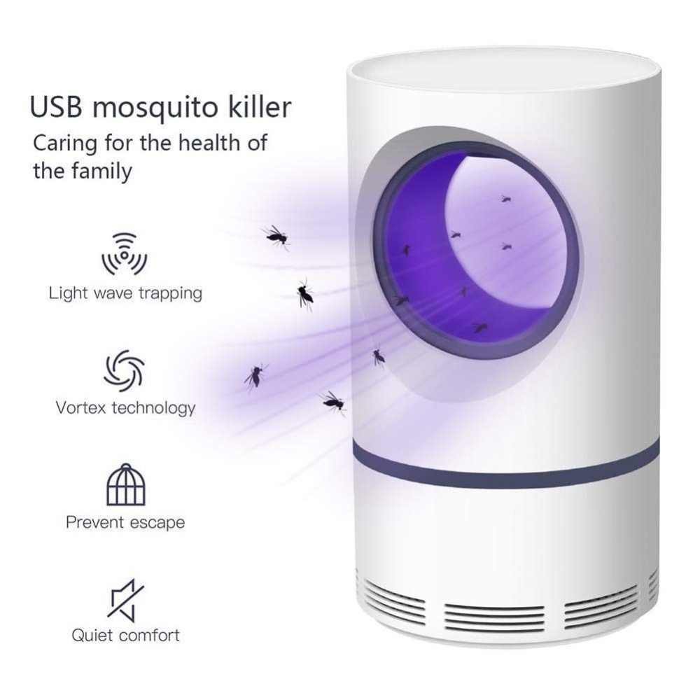 herramientas, jardines y exterior - Mata Mosquito Fotocatálisis Con succión / USB Electrónica Luz Led Mosca Insectos 1
