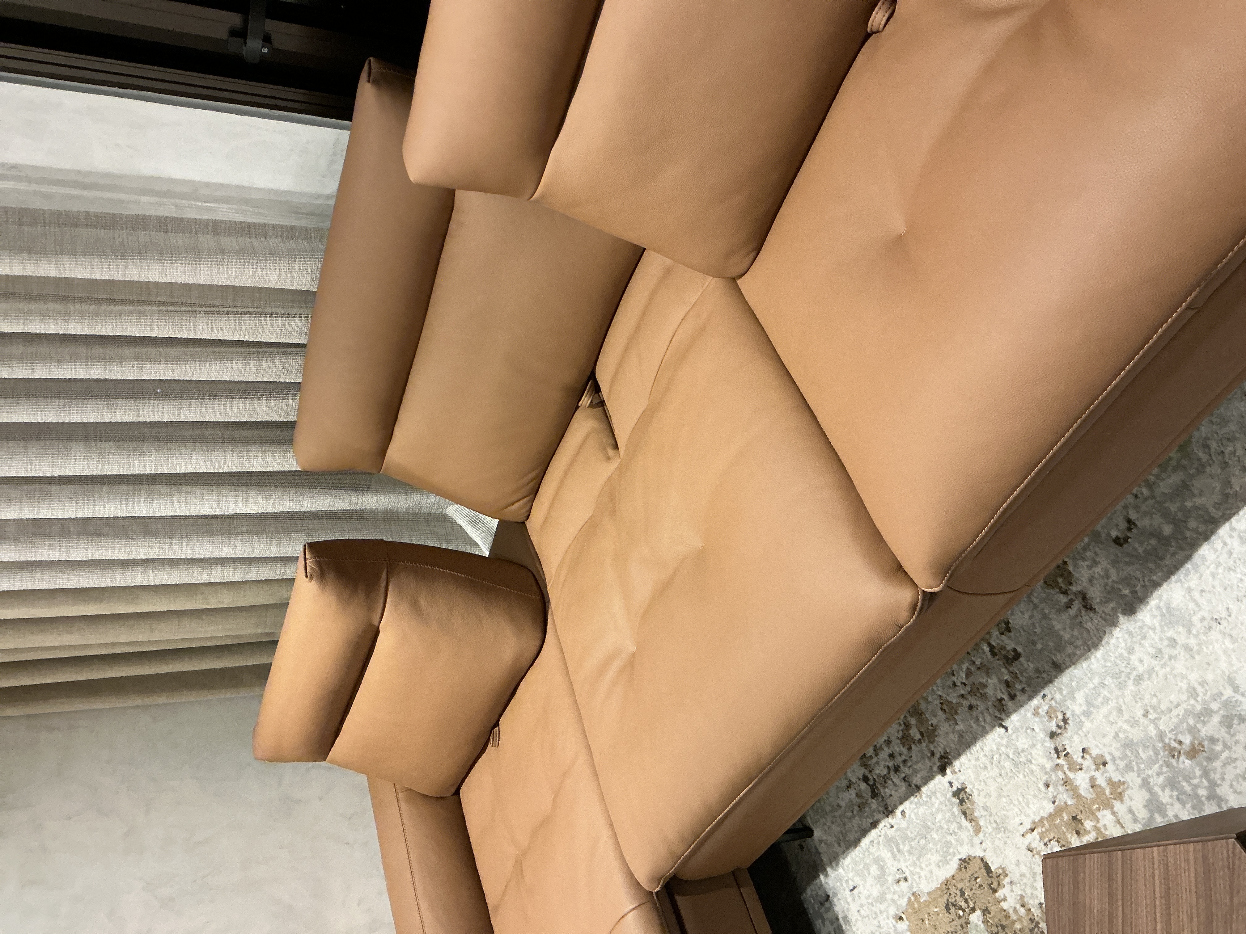 muebles y colchones - Vende Mueble Leathee Italiano reclinable 5
