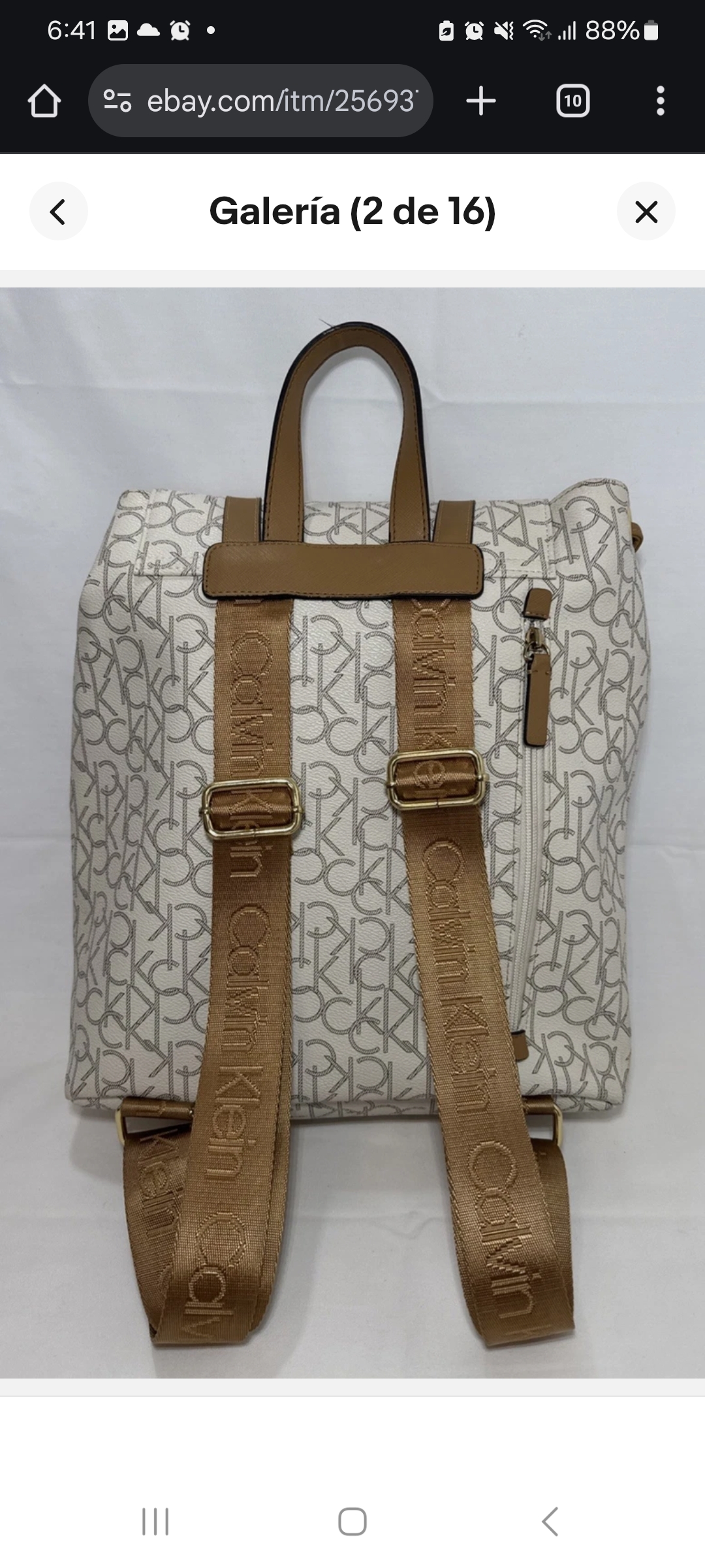 carteras y maletas - Mochila Calvin Klein Hudson Cargo Signature 1