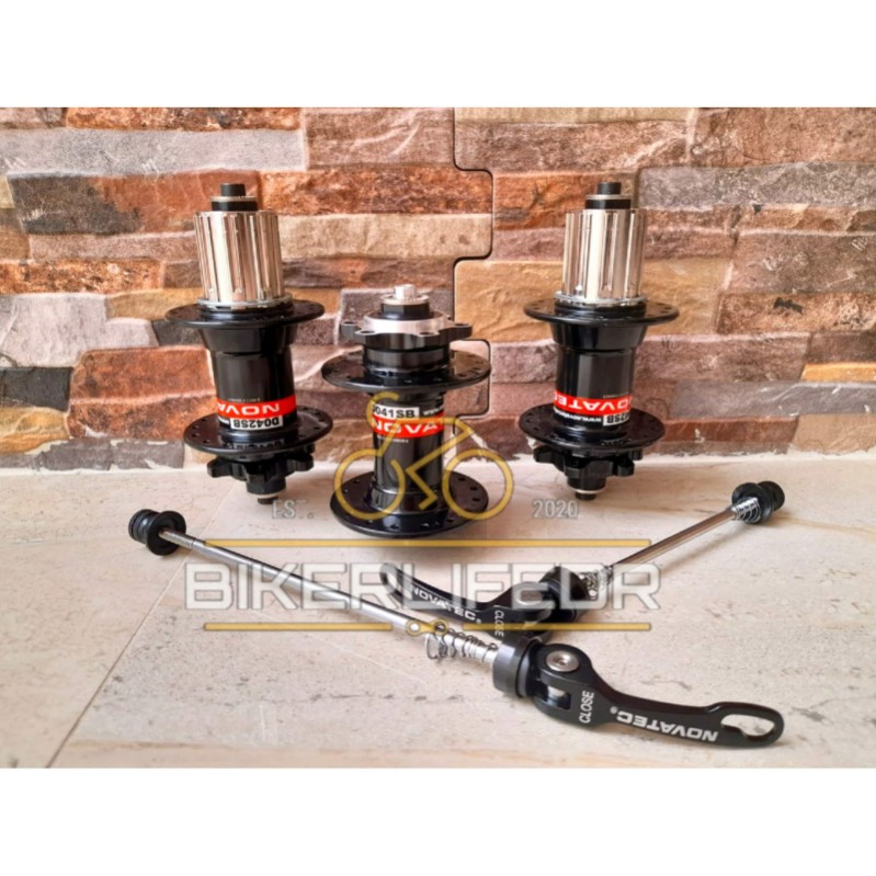 bicicletas y accesorios - Bujes/Carreteles rodamiemtos sellados FULL presición Novatec D041SB/D042SB 0