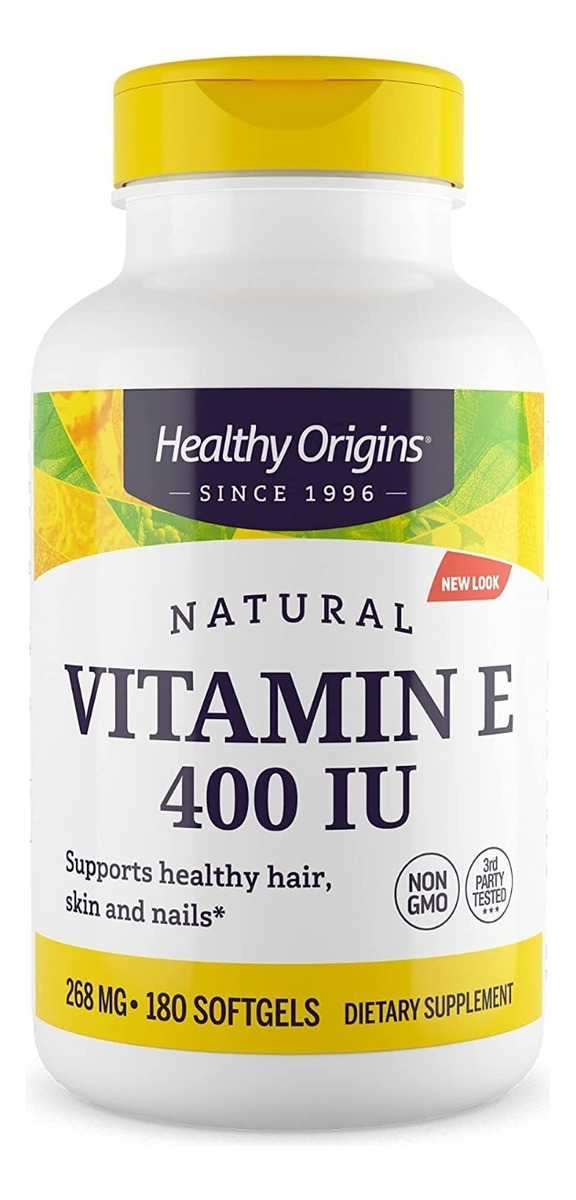 Salud y Equipamiento Médico - Vitamina E 180cap Healthy Original 0