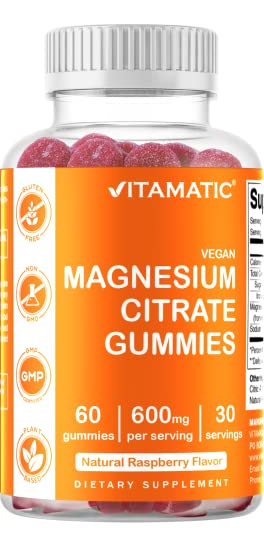 Salud y Equipamiento Médico - Gomitas De Citrato De Magnesio 600mg 60gomitas Vitamatic 0