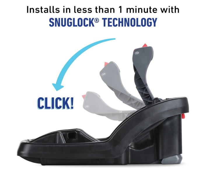 coches y sillas - Coche Graco SnugRider 3 en 1 Click and Play 4