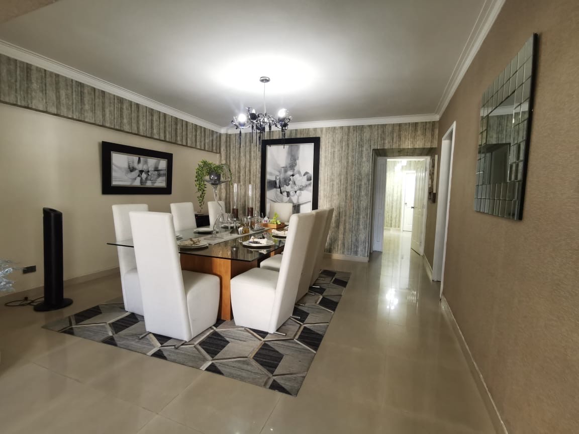 apartamentos - APARTAMENTO AMUEBLADO EN EVARISTO MORALES 3 HABITACIONES 2 PARQUEOS 1