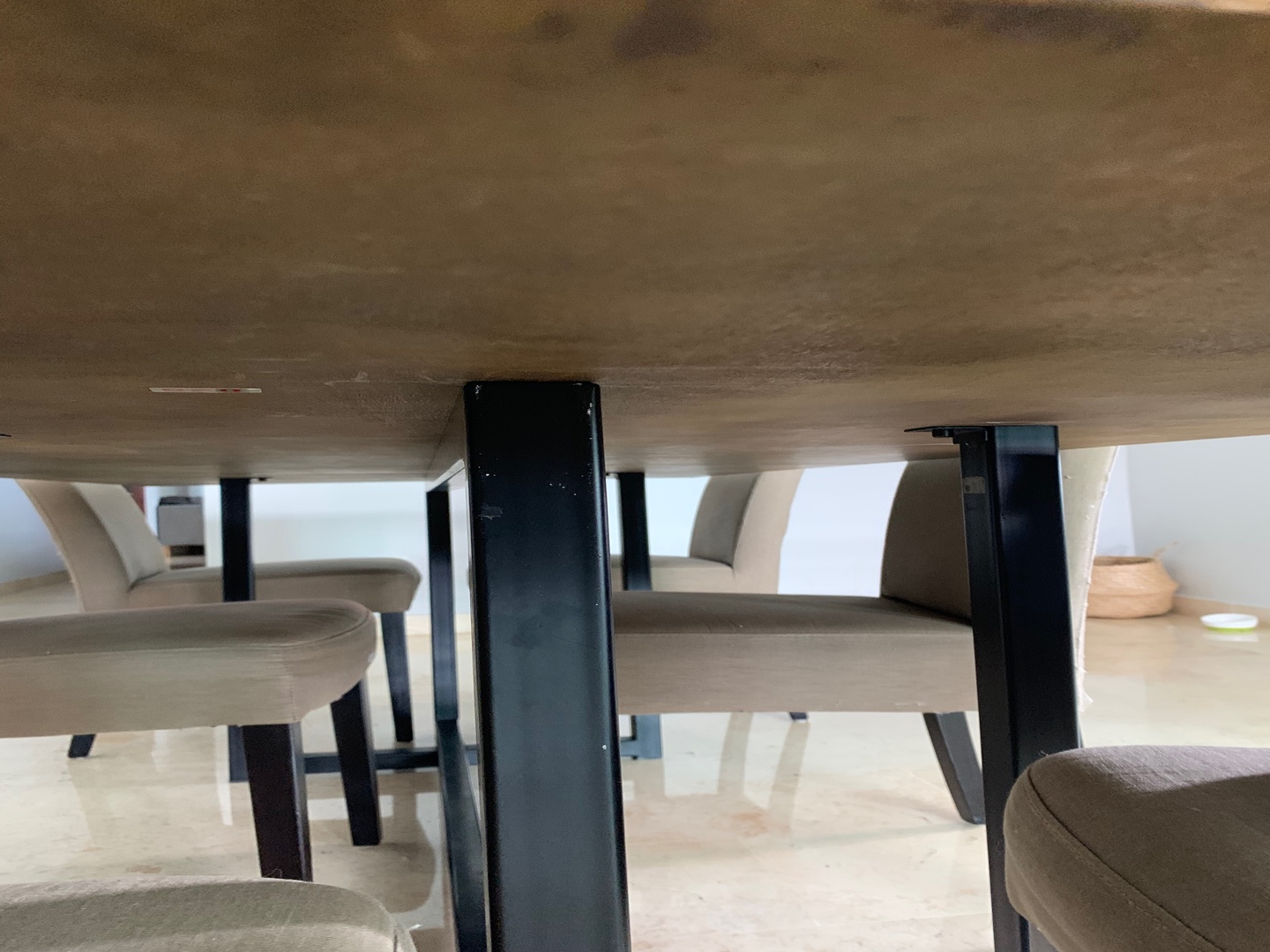 muebles y colchones - Mesa para 8 personas de Comedor 2