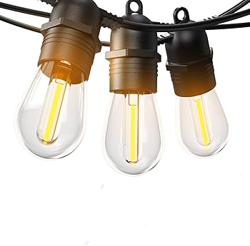 decoración y accesorios - Luces toscanas LED de 24 pies 1