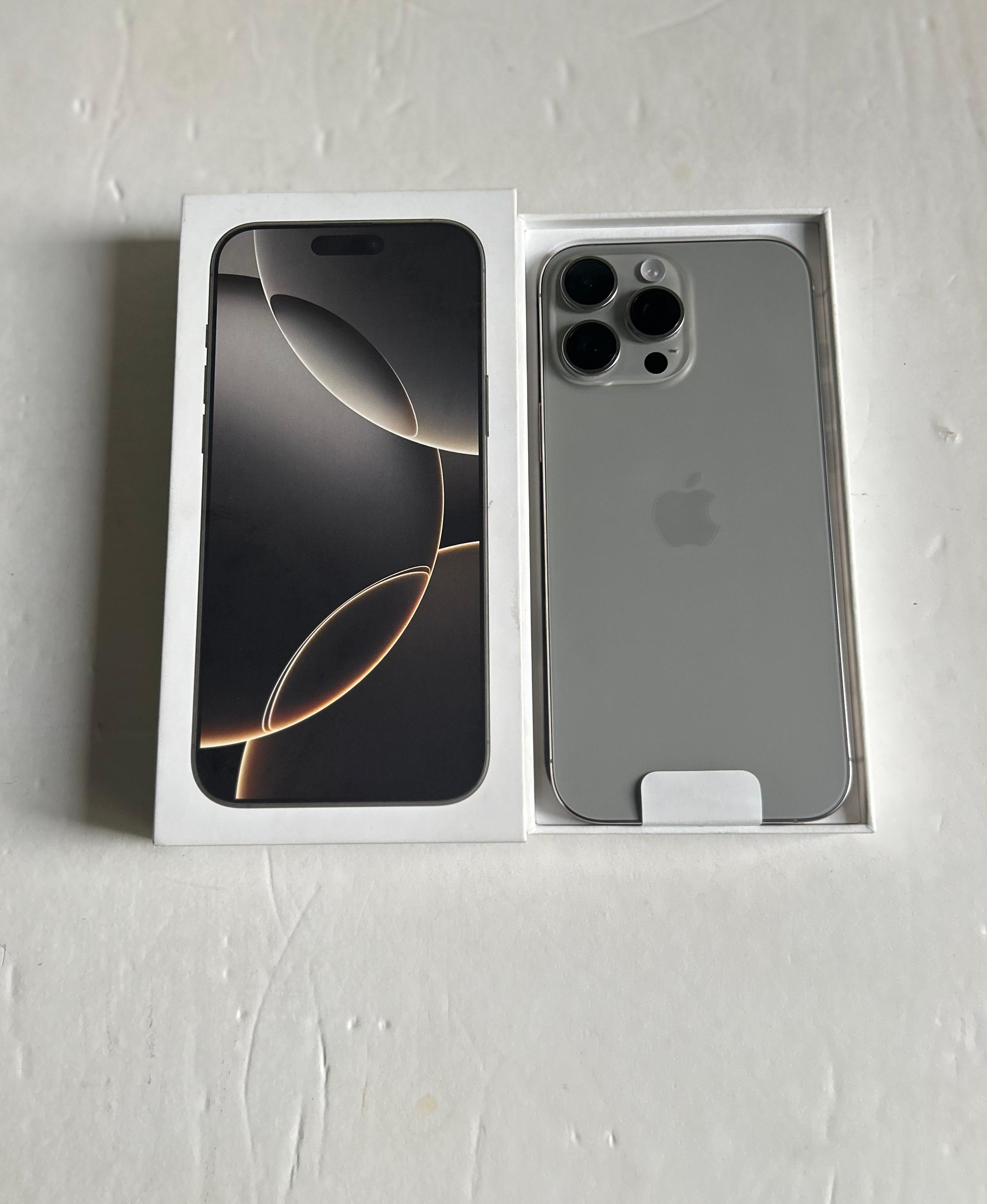 celulares y tabletas - Iphone 16 Pro Max, Natural Titanium. Desbloqueado 9