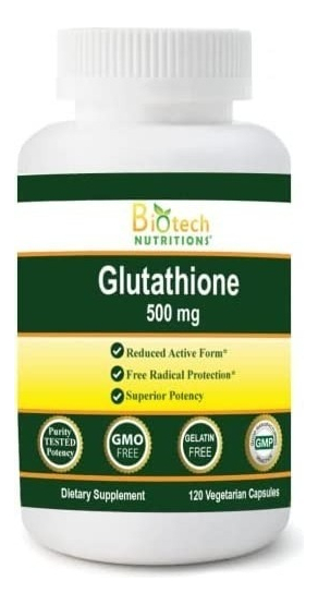 Salud y Equipamiento Médico - Glutation 120 cap Biotech Nutrition 0