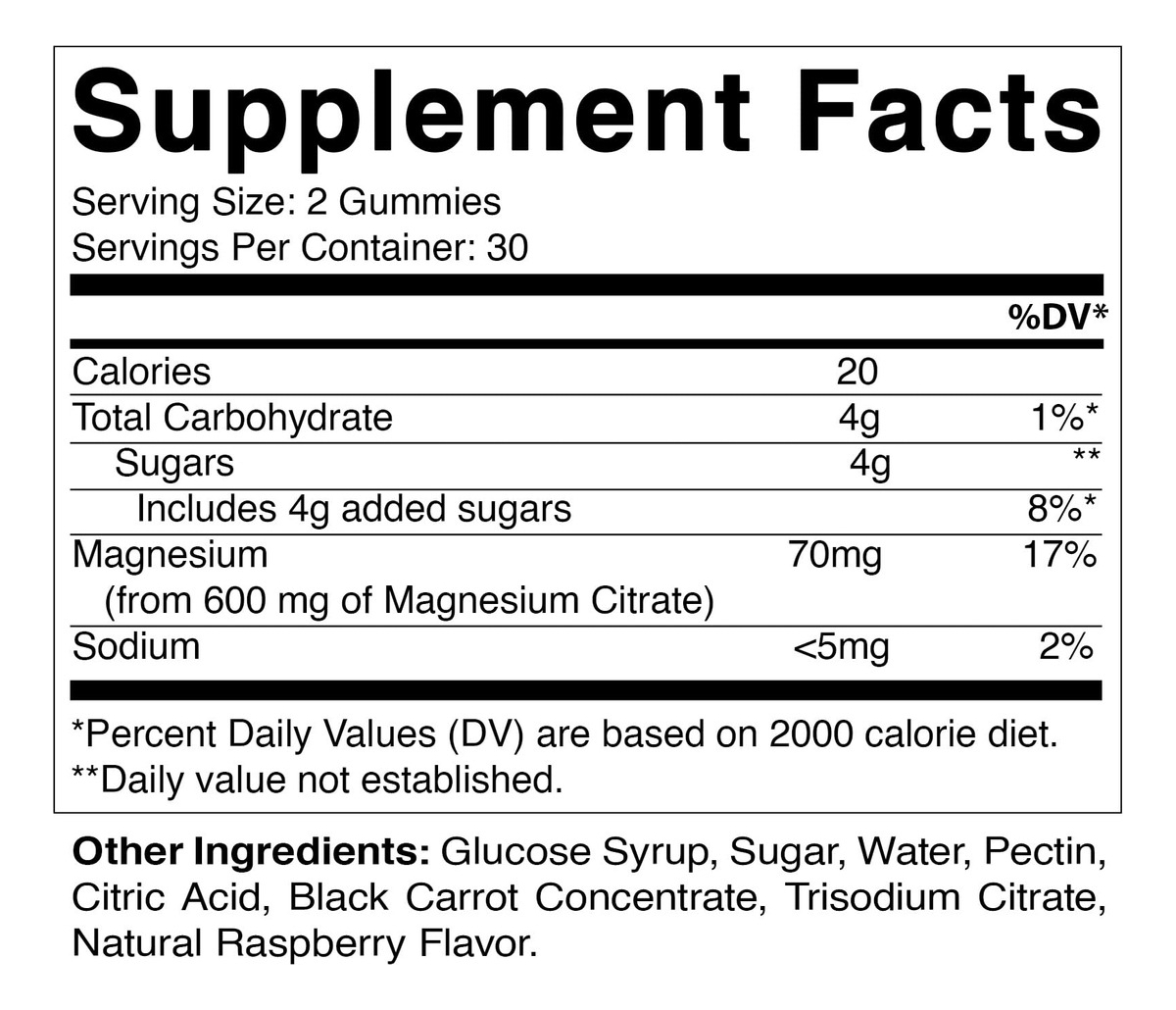 Salud y Equipamiento Médico - Gomitas De Citrato De Magnesio 600mg 60gomitas Vitamatic 1