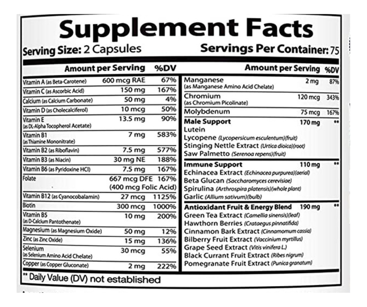 Salud y Equipamiento Médico - Multivitaminico Arazo Nutritio 1