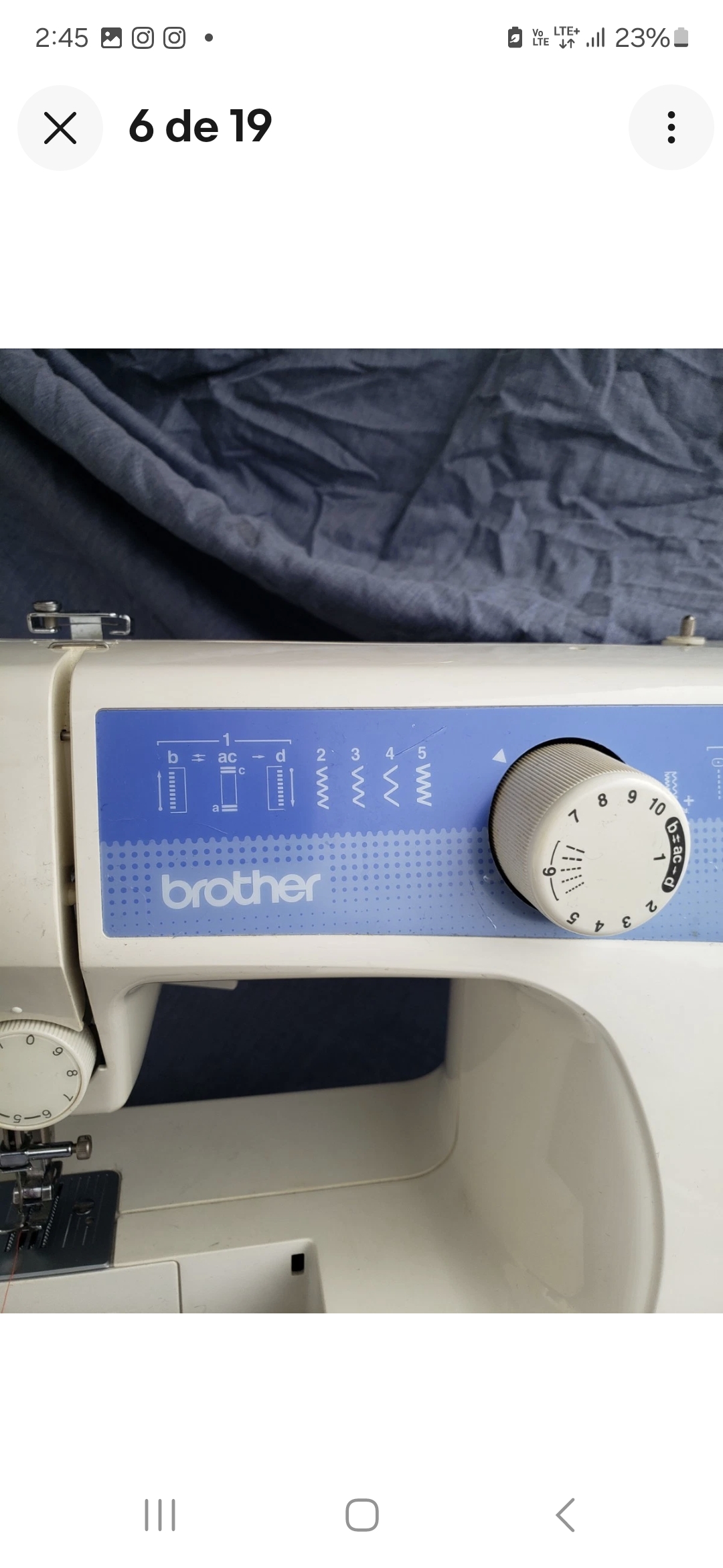 electrodomesticos - Maquina Brother LS-2125i 2