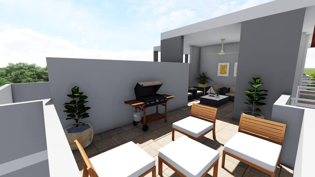 apartamentos - Apartamentos de primer piso con patio, bono vivienda, terminados.  4