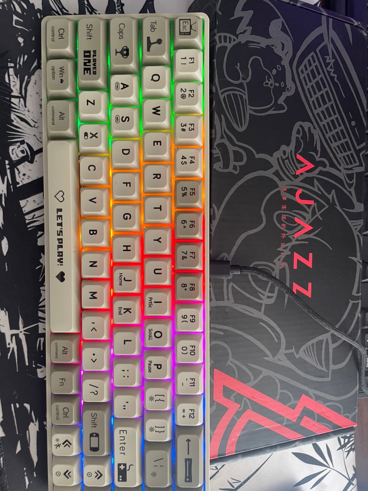 accesorios para electronica -  ¡NUEVO! Teclado Mecánico AJAZZ AK680 - ¡Perfecto  2