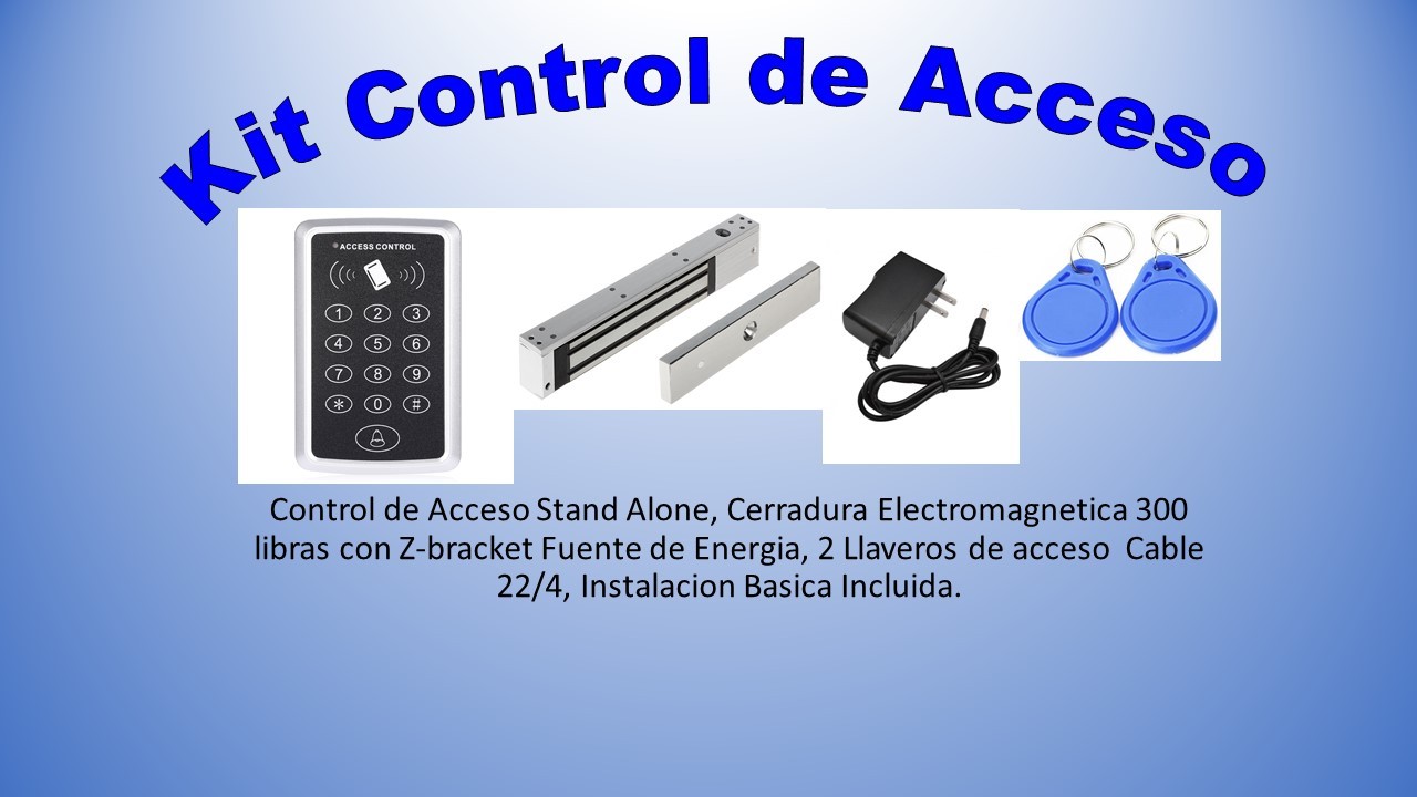 decoración y accesorios - Kit de control de acceso 