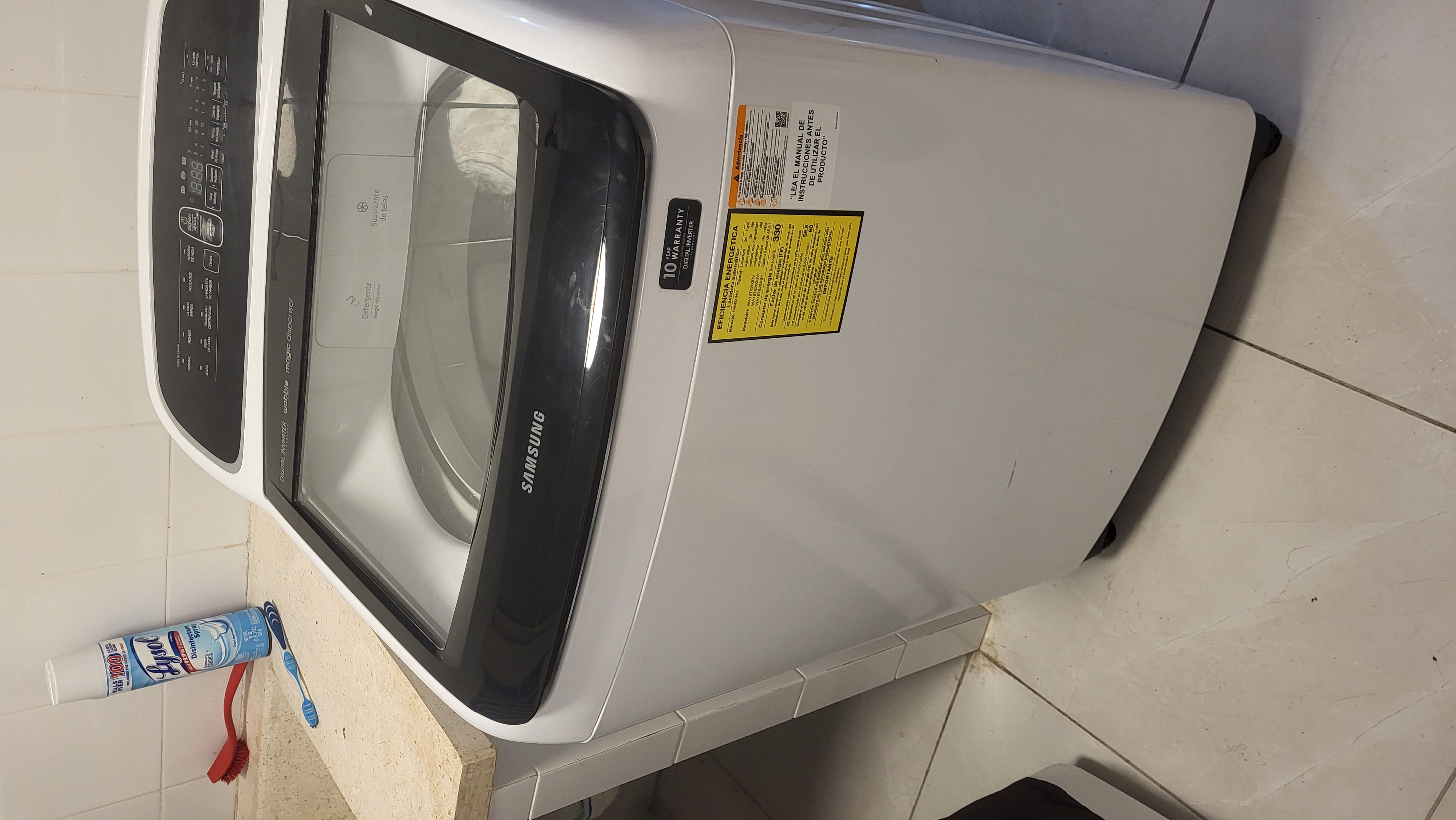 electrodomesticos - lavadora y secadora sale totalmente seca de la secadora lista para doblar  1