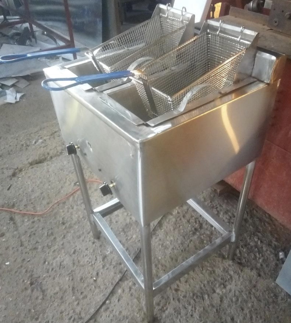 equipos profesionales - freidoras de acero inoxidable  1