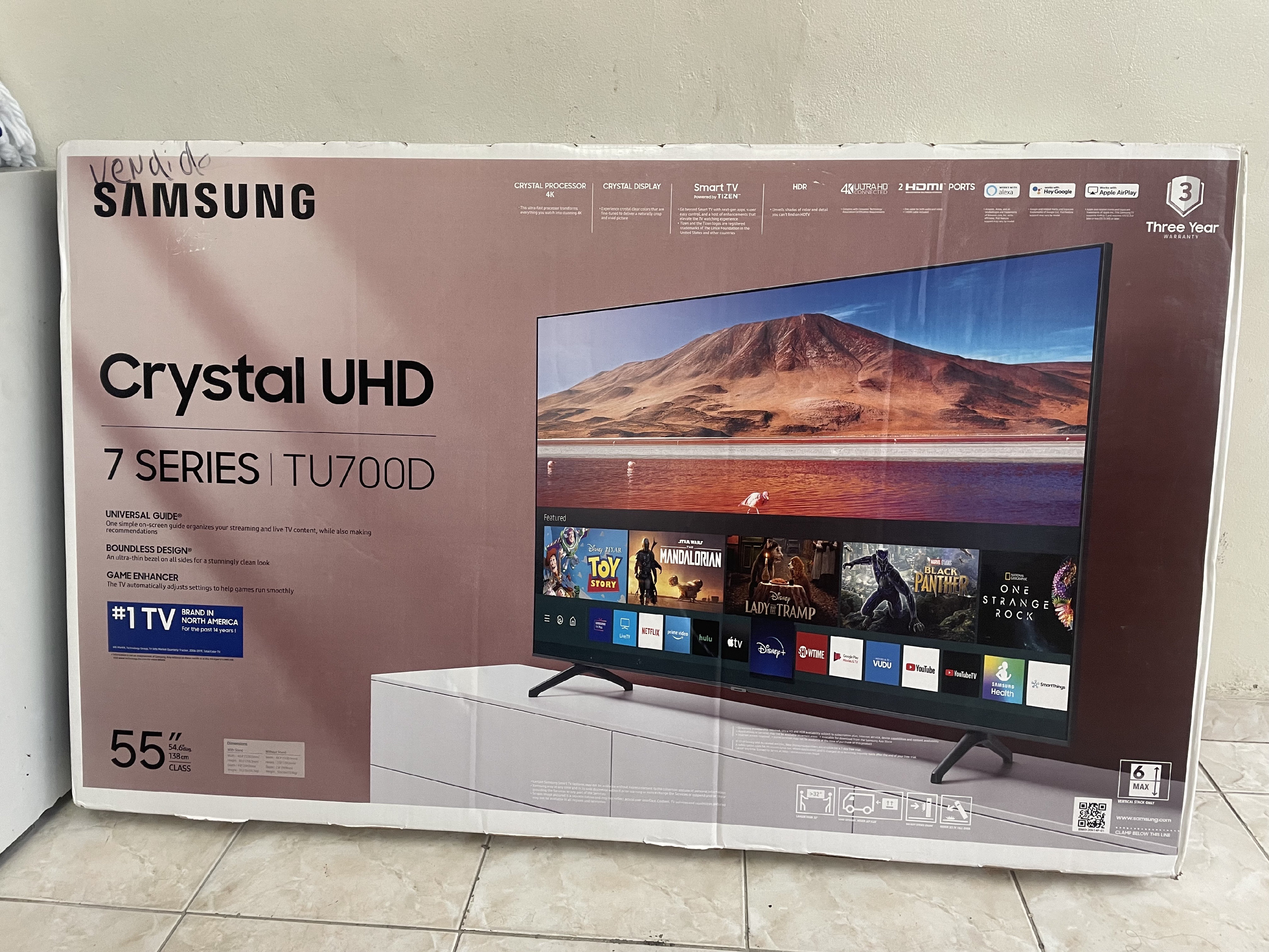 tv - Samsung TV 55”