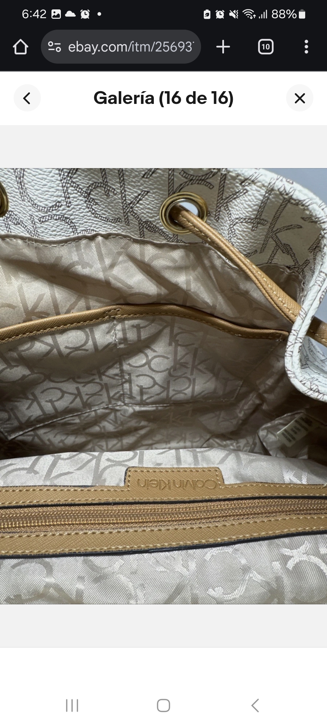 carteras y maletas - Mochila Calvin Klein Hudson Cargo Signature 3