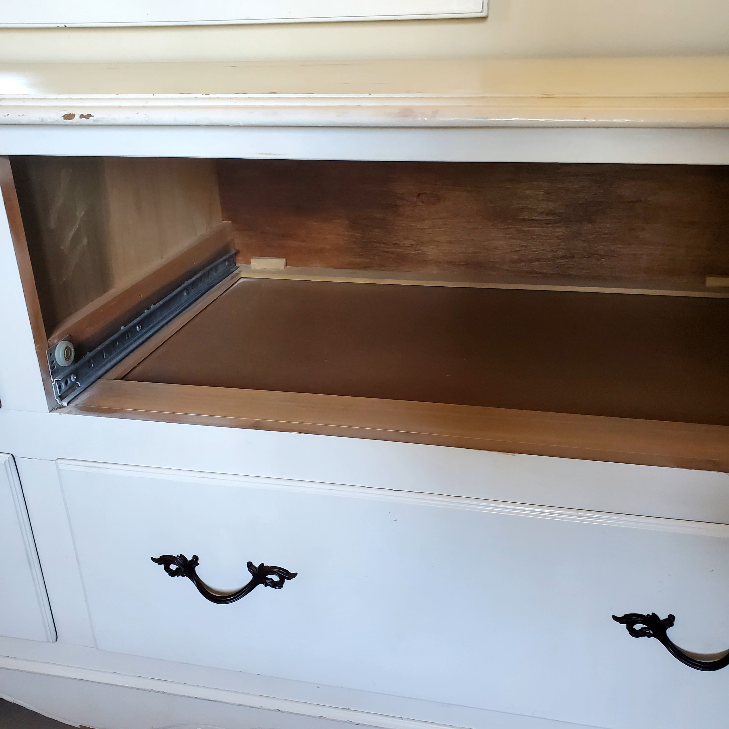 muebles y colchones - Comoda Gavetero 4 cajones con Espejo Madera Solida 4