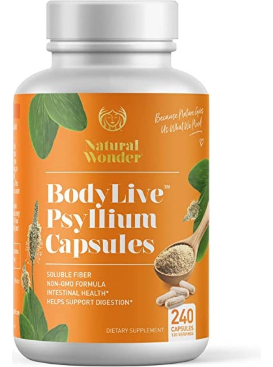 Salud y Equipamiento Médico - Bodylive Psyllium 240 Cápsulas
