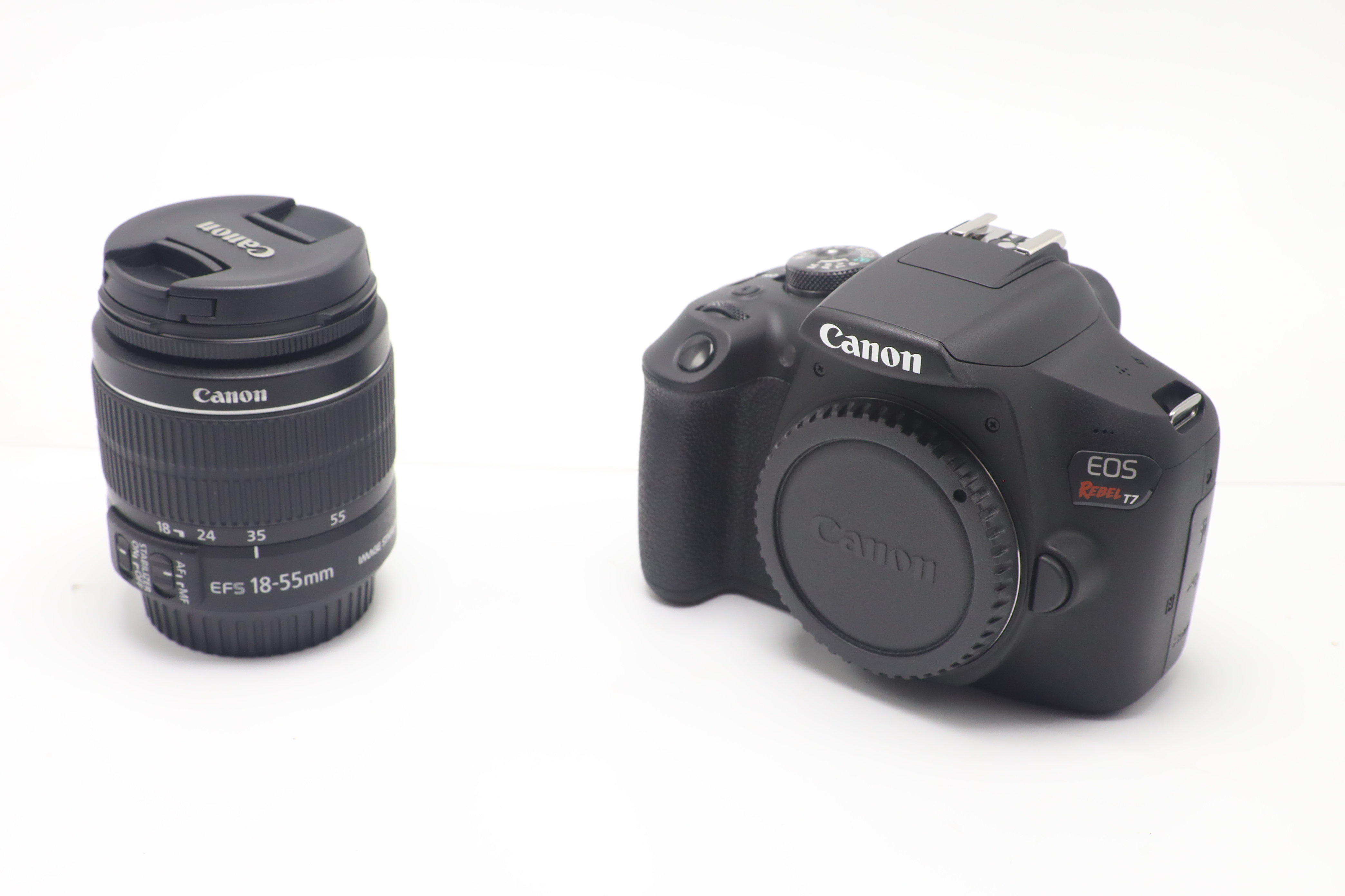 camaras y audio - Camara canon EOS Rebel T7 1