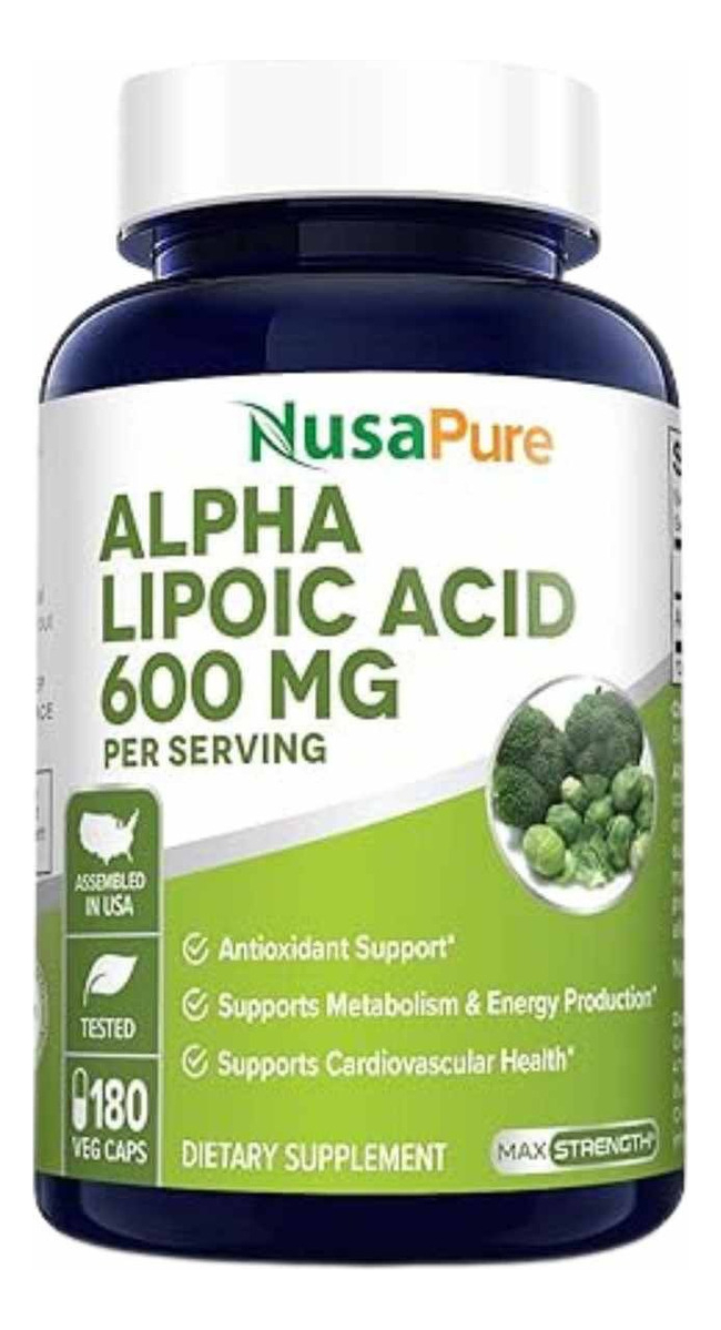 Salud y Equipamiento Médico - Nusapure Ácido Alfa Lipoico - Unidad